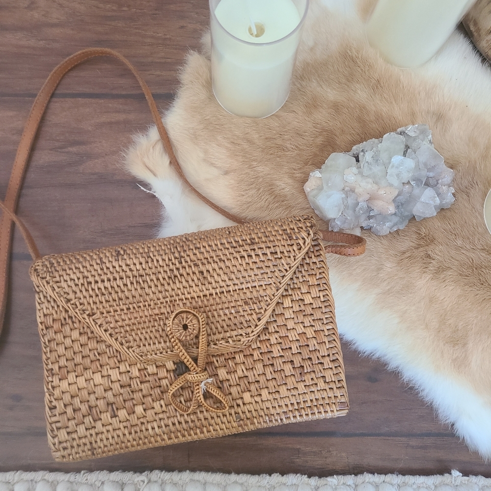 Free People Woven Bag